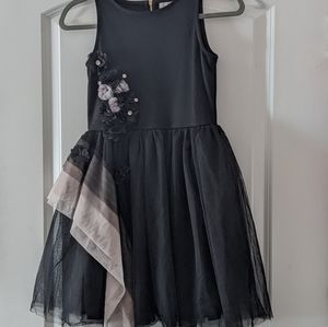 Girls’ Black Tulle Dress, NWT